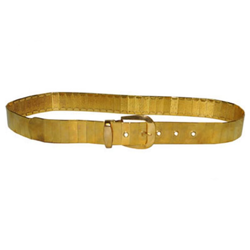 ceinture plastique or