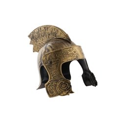 casque de chevalier or adulte