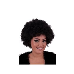 perruque afro noire