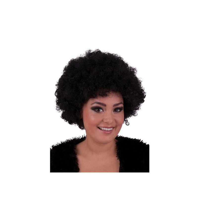 perruque afro noire