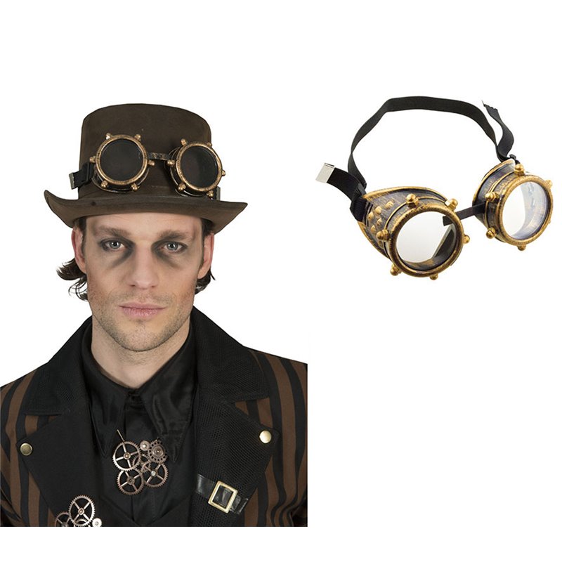 lunettes steampunk or