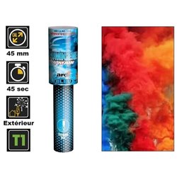 1x fumigène à main bleu catégorie t1 45s