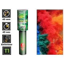 1x fumigène à main vert catégorie t1 45s