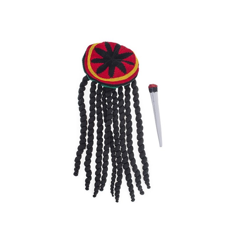 set accessoires rasta adulte 2pcs