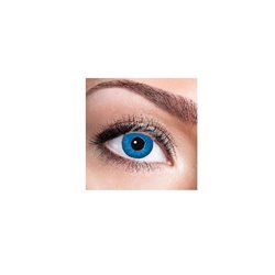 lentilles de contact "electro blue"