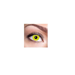 lentilles de contact "yellow crow eye"