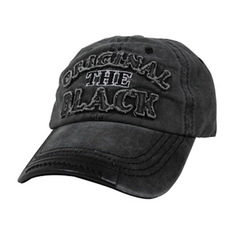 casquette coton vintage the original black noir