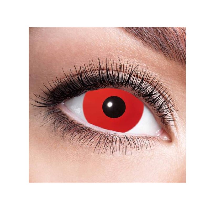 lentilles de contact "red devil"