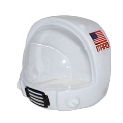 casque d'astronaute adulte blanc