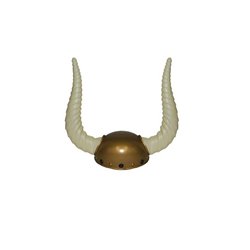 casque viking gaulois avec cornes géantes adulte 35cm