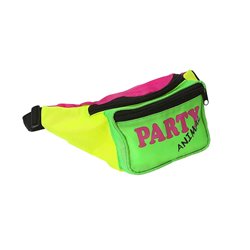 sac banane fluo années "80" 32x16cm