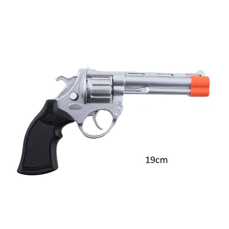 pistolet métal 8 coups 19cm