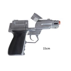 pistolet métal 8 coups 15cm