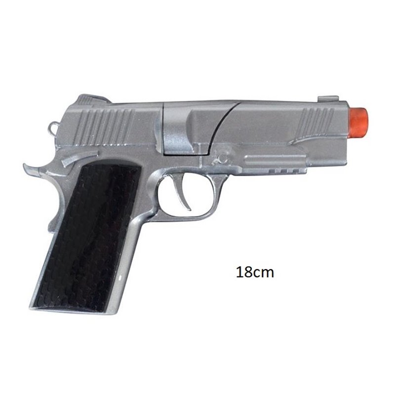 pistolet métal 8 coups 18cm