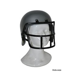 casque de footballeur américain enfant gris