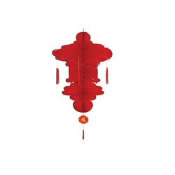 lanterne chinoise rouge 90x60cm