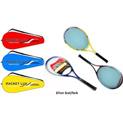 raquette tennis luxe avec housse mix 67cm