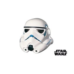 casque storm trooper blanc adulte