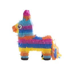 pinata âne multicolore 39cm