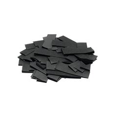 confettis de scène rectangle 1kg noir slowfall