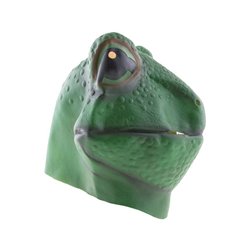 masque latex grenouille