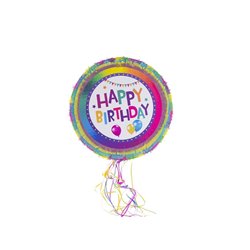 pinata anniversaire multicolore 50cm