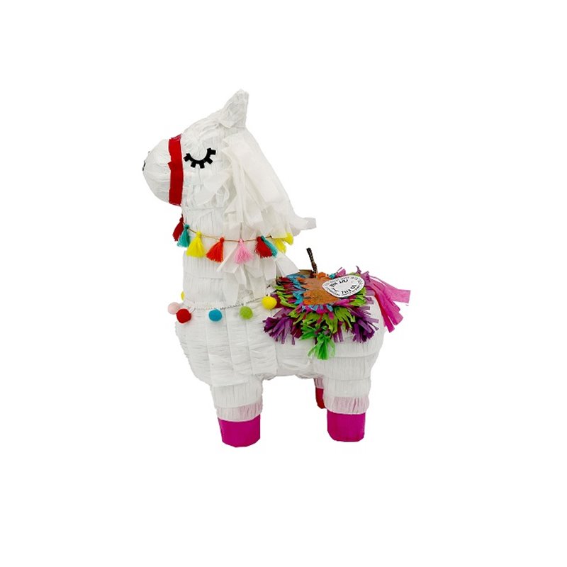 pinata lama blanc 39cm