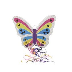 pinata papillon multicolore 42cm