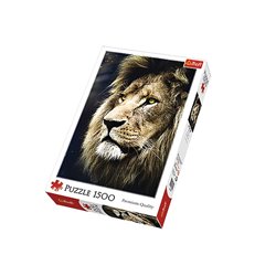 puzzle géant motif "tête de lion" 1500pcs adulte 85x58cm