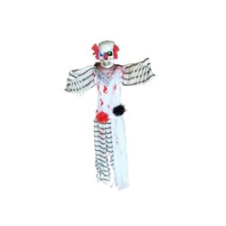 suspension clown d'horreur lumineux 120cm