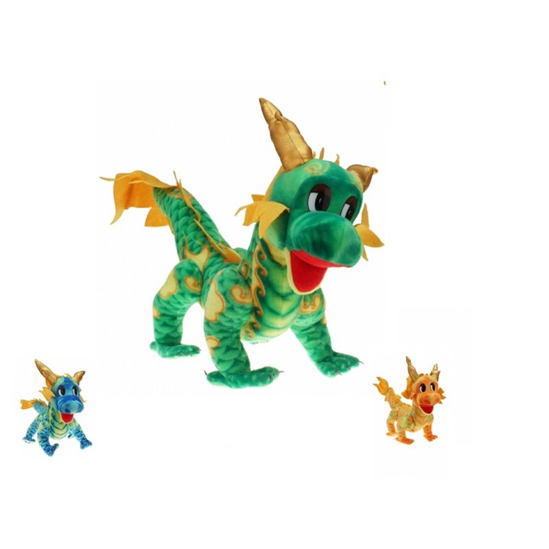 peluche dragon géant mix 70cm