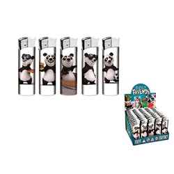 lot de 50xbriquets électroniques rechargeables "funny panda" mix