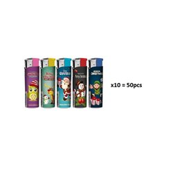 lot de 50x briquet merry christmas comic