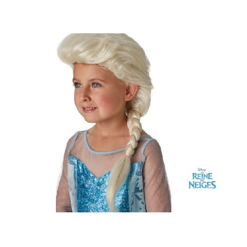 perruque elsa disney reine des neiges ii enfant