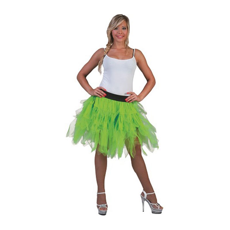 jupe tutu vert fluo femme taille unique