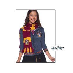 echarpe luxe gryffondor harry potter 1.8m