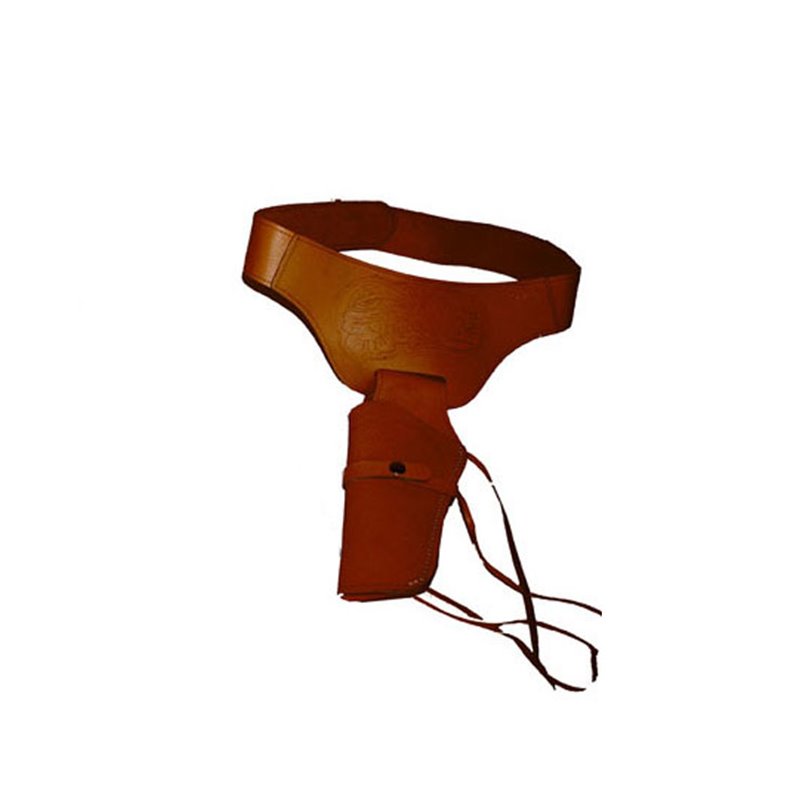 holster cuir brun