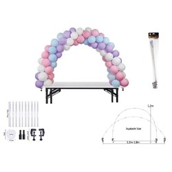 structure arche de table pour ballons 2.4m x 1.8m