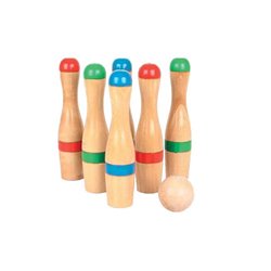 jeu de quilles en bois fsc 7pcs