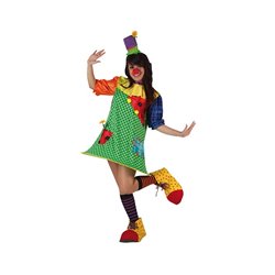 deguisement robe femme clown taille m/l