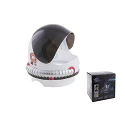 casque d'astronaute luxe adulte blanc