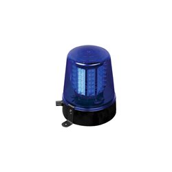 lampe gyrophare led's bleu 18cm