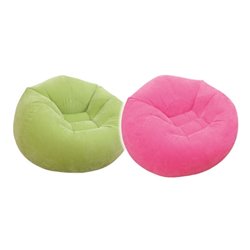 fauteuil poire pop pastel mix 107x104x69cm