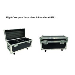 flight case pour 2 machines à étincelles froides ese85381