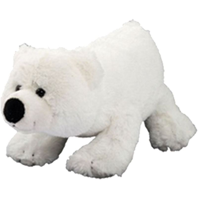 Peluche ours polaire M 20cm - Blanc