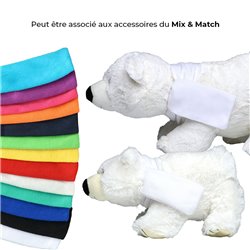 Peluche ours polaire M 20cm - Blanc