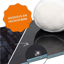 Peluche chapeau de diplômé Diamètre : 7cm - Noir