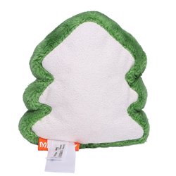 Peluche sapin de Noël Diamètre : 7cm - Vert