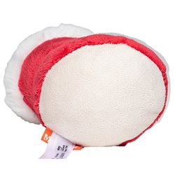 Peluche bottes de Noël Diamètre : 7cm - Rouge