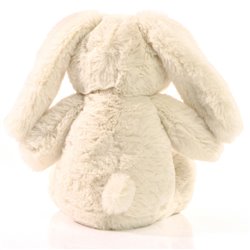 Peluche lapin S en RPET 21cm - Crème